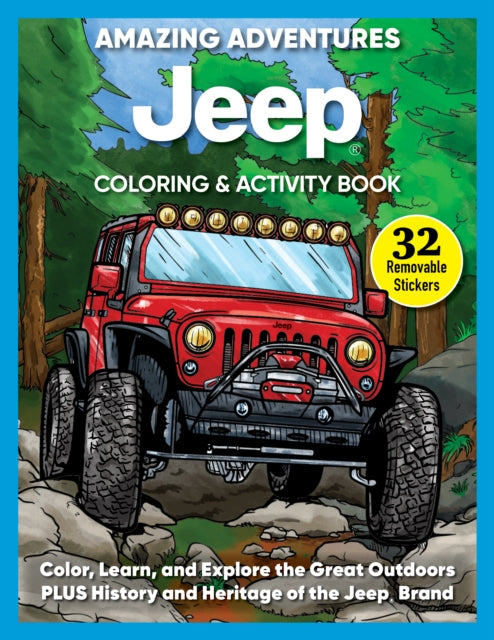 Amazing Adventures Jeep Coloring & Activ