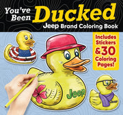 Youve Been Ducked Jeep Coloring Book By Miller, Dl