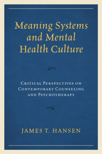 Meaning Systems & Mental Health Culture