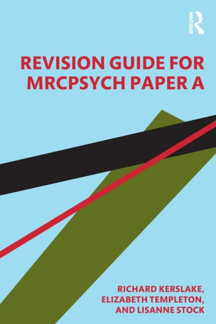 Revision Guide For Mrcpsych Paper A