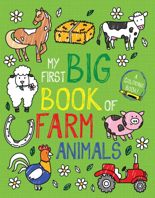My First Big Book Of Farm Animals By Little Bee Books