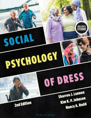 Social Psychology Of Dress By Rudd, Sharron