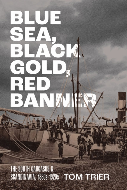 Blue Sea Black Gold Red Banner By Trier, Tom