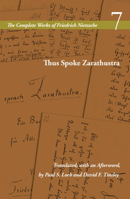 Thus Spoke Zarathustra By Nietzsche, Friedrich