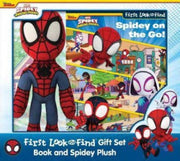 Spidey On The Go/book & Plush Gift Set