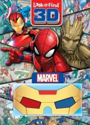 3d Look And Find Marvel By Marvel