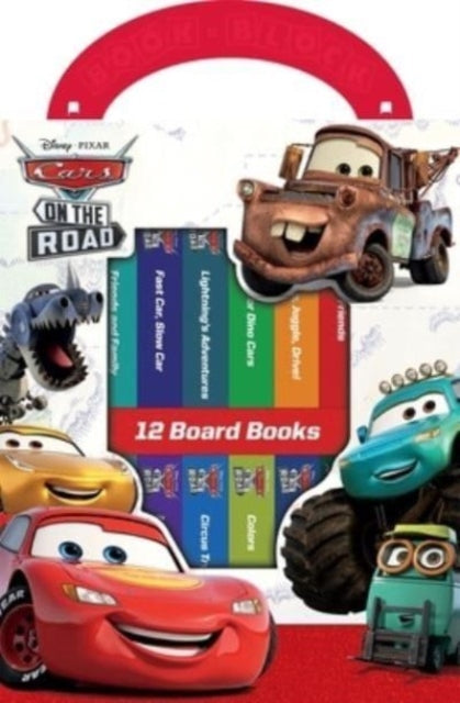 Disney Pixar Cars On The Road X12 Books By Pi Kids