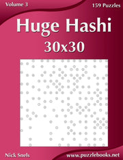 Huge Hashi 30x30 - Easy To Hard - Volume