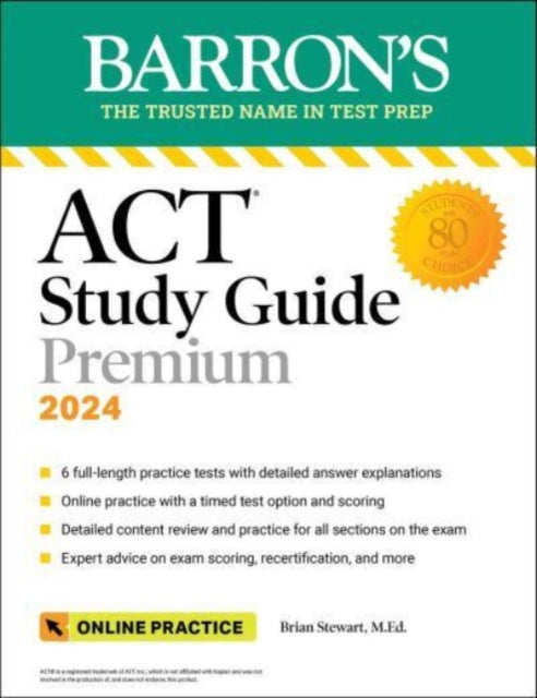 Act Study Guide Premium 2024