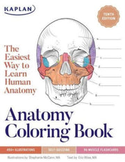 Anatomy Coloring Book By Mccann, Stephanie
