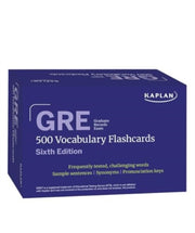 Gre Vocabulary Flashcards Sixth Edition