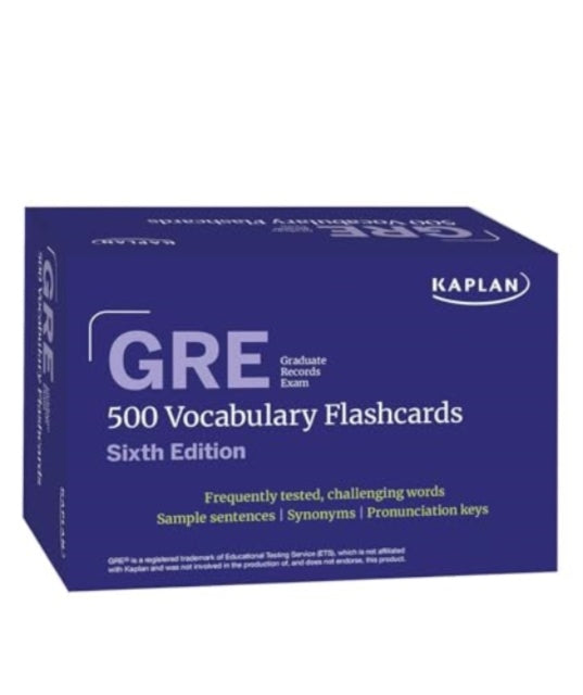 Gre Vocabulary Flashcards Sixth Edition