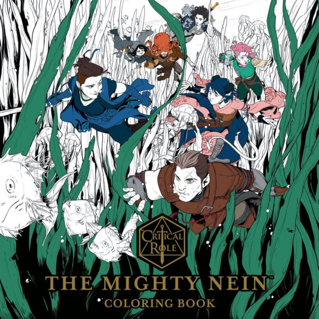 Critical Role/mighty Nein Coloring Book