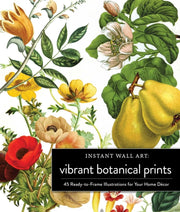 Instant Wall Art Vibrant Botanical Print