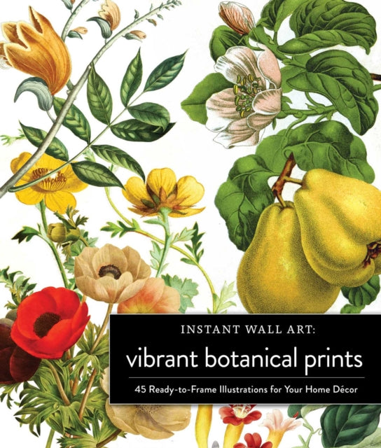Instant Wall Art Vibrant Botanical Print