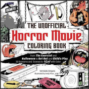 Unofficial Horror Movie Coloring Book By Vergara, Vernieda