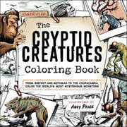 Cryptid Creatures Coloring Book