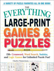 Everything Large Print Games/puzzles Bk