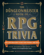 Dungeonmeister Book Of Rpg Trivia By Aldrich, Jef