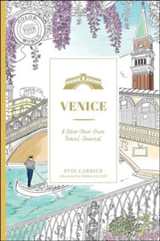 Venice Color Your Own Travel Journal