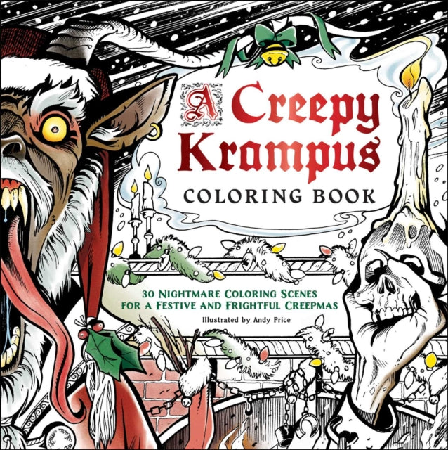 Creepy Krampus Coloring Book