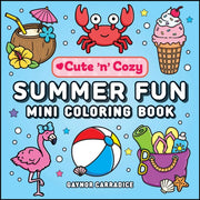 Summer Fun Mini Coloring Book By Carradice, Gaynor