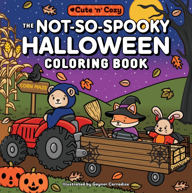 Not So Spooky Halloween Coloring Book By Carradice, Gaynor(i)