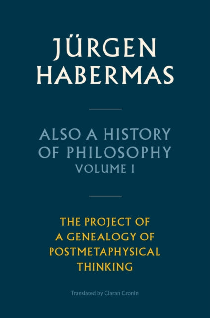 Also A History Of Philosophy Volume 1