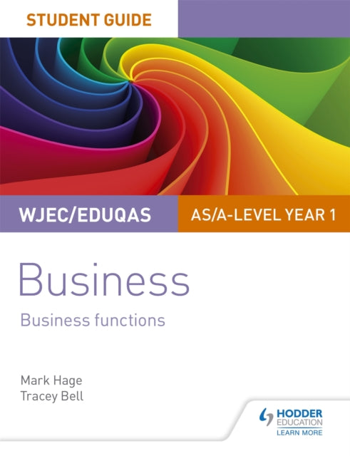 Wjec/eduqas As/a Business Student Gde 2