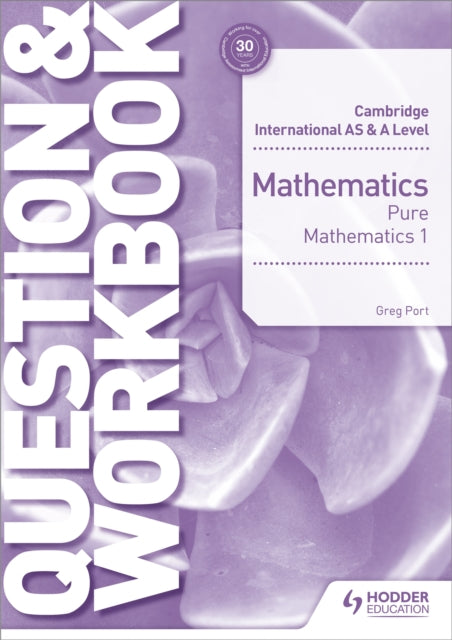 Cambridge Intl As/a Maths Pure Maths 1