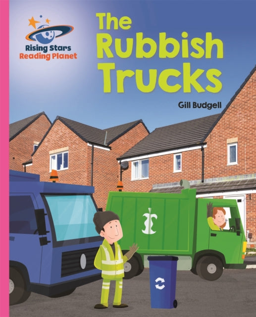 Rubbish Truck Pink B Galaxy By Budgell, Gill