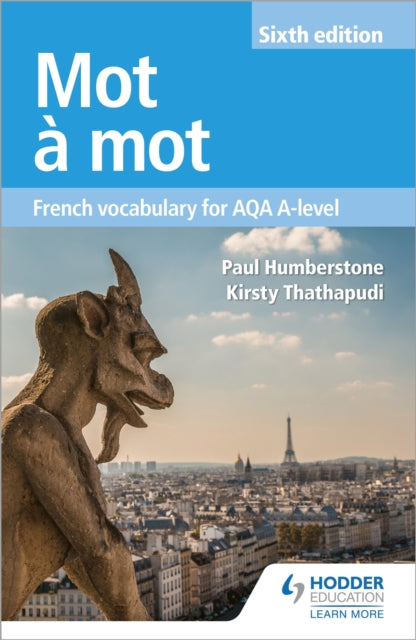 Mot A Mot French Vocabulary For Aqa A By Thathapudi, Kirsty