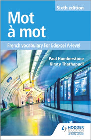 Mot A Mot French Vocab/edexcel A Level By Humberstone, Paul