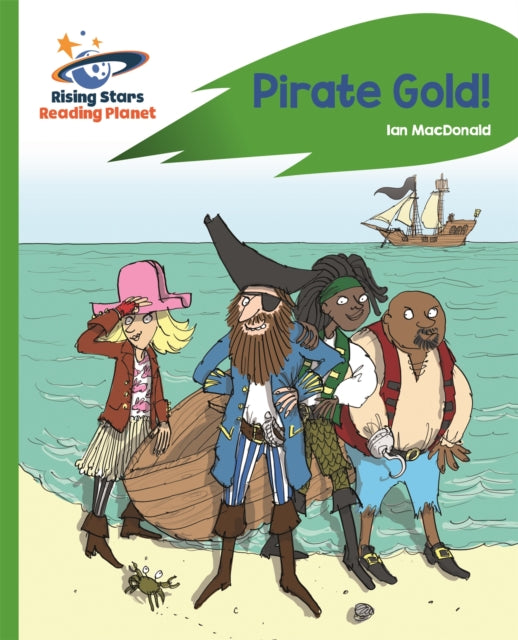 Reading Planet Pirate Gold Green Rocket