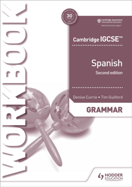 Cambridge Igcse Spanish Grammar Workbook