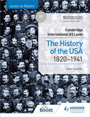 Cambridge Intl As History/usa 1820-1941 By Farmer, Alan