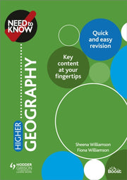 Need To Know Higher Geography