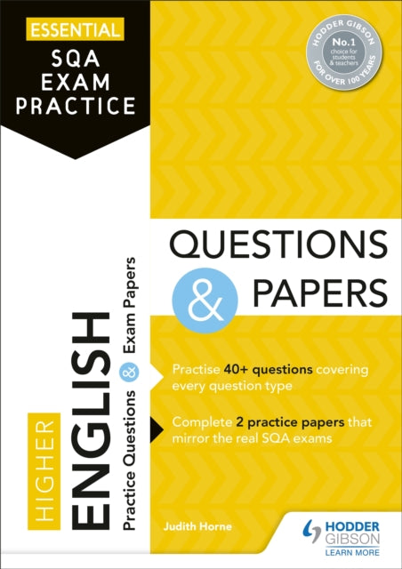 Essential Sqa Exam Practice Higher Engli