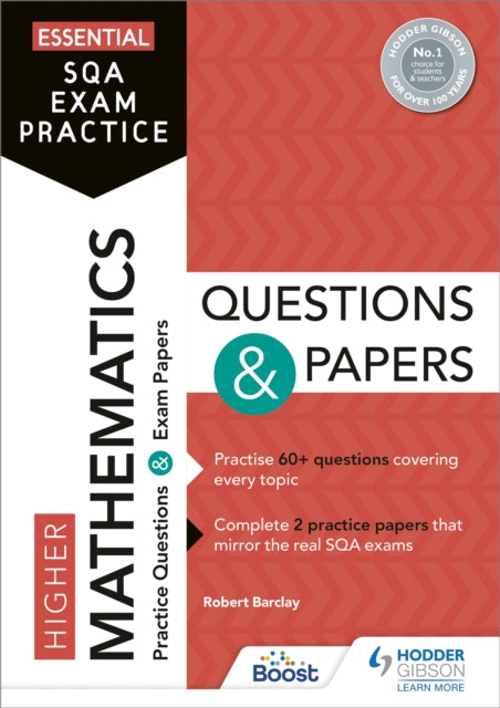 Essential Sqa Exam Practice Higher Mathe
