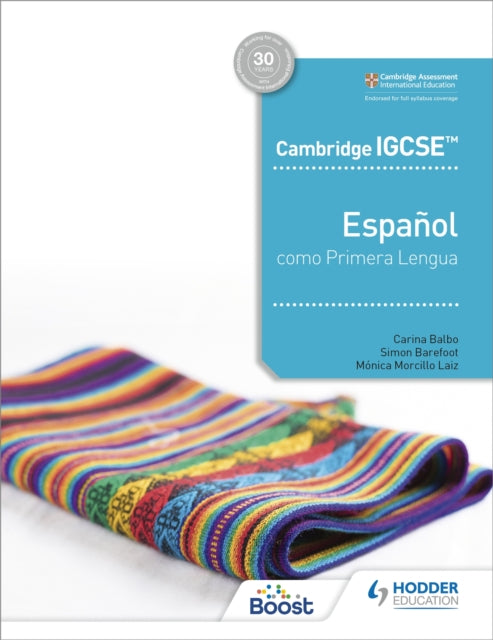 Cambridge Igcse Espa  Ol Como Primer By Simon Barefoot M  Ni