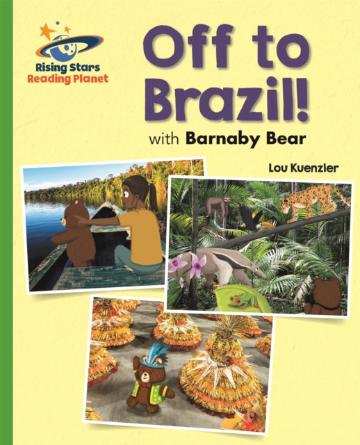 Barnaby Bear Off To Brazil Green
