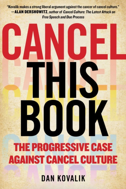 Cancel This Book By Kovalik, Dan