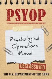 Psyop Tr By U S  Department Of T