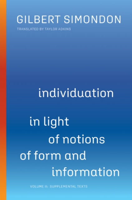 Individuation In Light Of Notions Of For