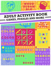 Adult Activity Book: An Adult Activity B