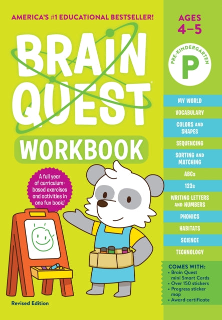 Brain Quest Workbook Pre-k Revised Ed