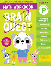 Brain Quest Math Workbook Prekindergarte