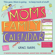 Moms Family Wall Calendar 2026