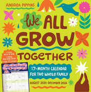 We All Grow Together 17month Wall Calend