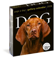 Dog Pageaday Gallery Calendar 2026